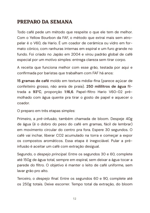 Página do meio de uma edição, com o texto como foi enviado